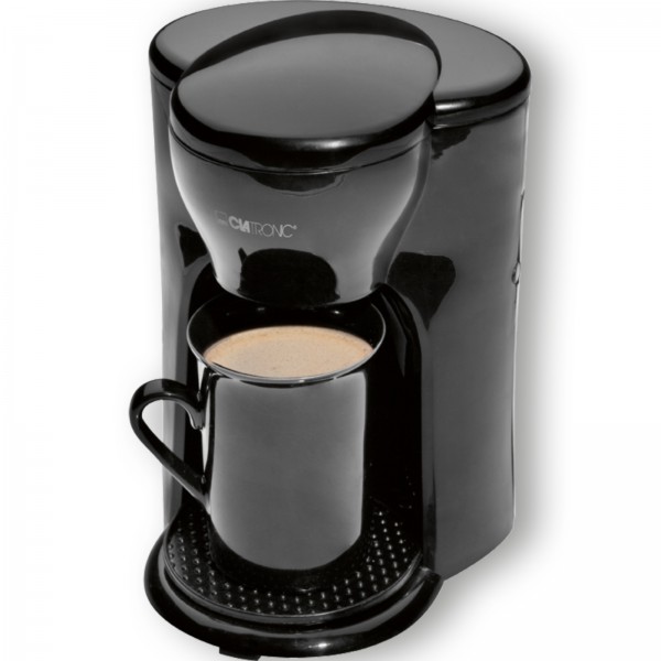 CLATRONIC Kaffeemaschine eine Tasse Filtermaschine Kaffee 120 ml 300 W KA 3356