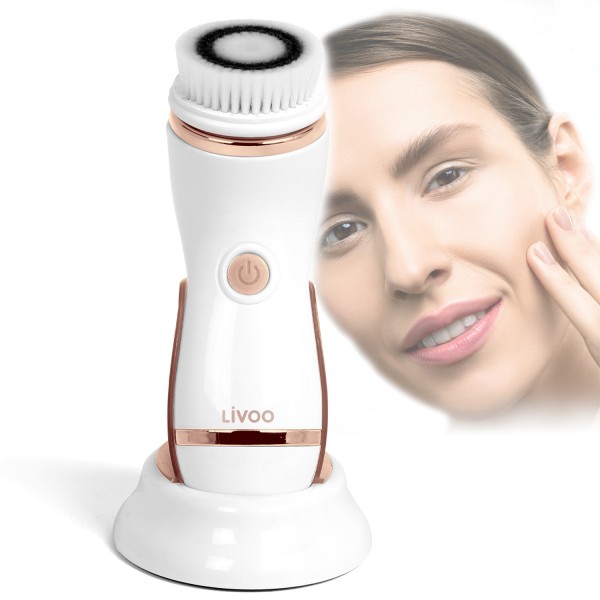 LIVOO 4-in-1 Gesichtsreinigungsbürste Gesichtspflege Reinigung Massage DOS188