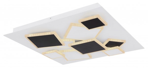 Deckenleuchte Fernbedienung Wohnzimmer Deckenlampe LED dimmbar 48290-50