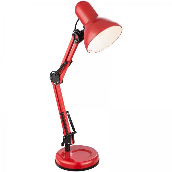 Tischlampe Leselampe Tischleuchte Kinder Büro Schreibtischlampe rot 24882