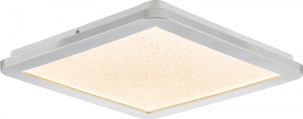 Nino Leuchten Deckenleuchte LED Wohnzimmer Eckig Deckenlampe Panel weiß 61476001