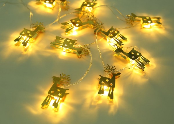 Lichterkette Indoor LED Schalter Weihnachten Tiere Wohnzimmer 29909-10