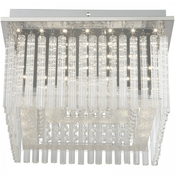 Deckenleuchte LED Wohnzimmer Esszimmer Küche Deckenlampe Glas 68567-21