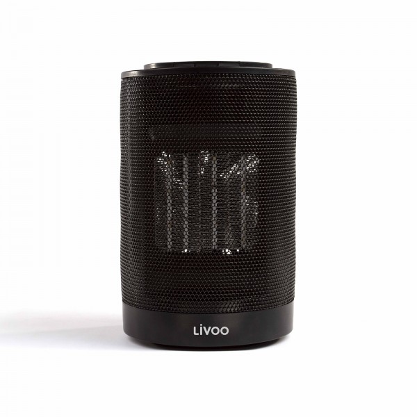 LIVOO Keramik-Heizlüfter Timer Lüfterfunktion 1200 Watt Thermostat Timer DOM400