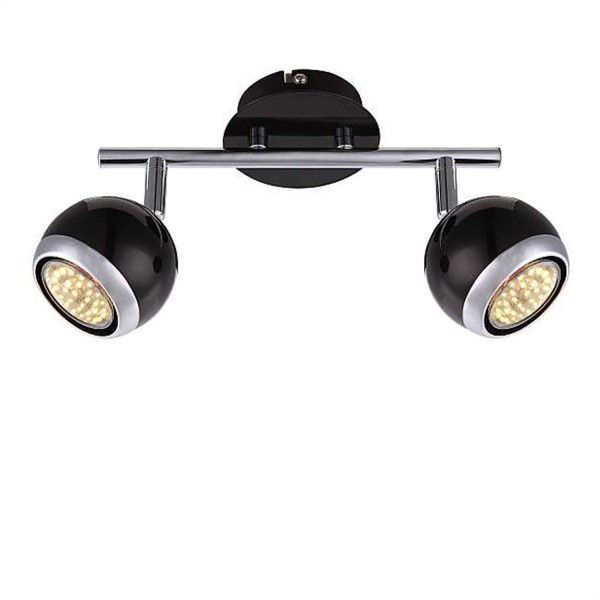 GLOBO Deckenleuchte LED Wohnzimmer Deckenlampe Deckenstrahler 2 Flammig 57884-2