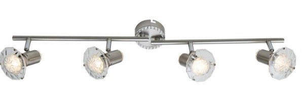 Deckenleuchte LED Wohnzimmer Deckenlampe Deckenstrahler 4 Flammig 57304-4