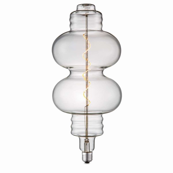 GLOBO LED-Glühbirne LED-Leuchtmittel retro Glas klar 11486